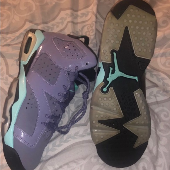 Air Jordan “bleached turquoise” retro 6 (size 6) - Picture 3 of 5